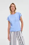 Marisse T-Shirt With A Pocket, Blue