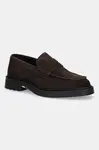 Semišové mokasíny Tommy Hilfiger HILFIGER COMFORT LWT SDE LOAFER