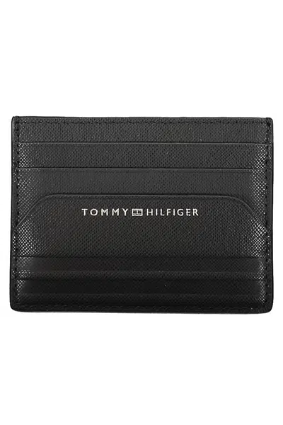 TOMMY HILFIGER BLACK MAN WALLET