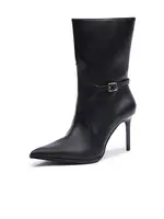 Black women's ankle boots with heels ORSAY - Women's