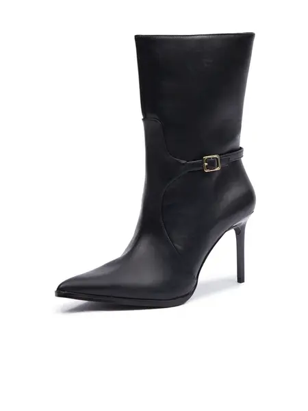 Black women's ankle boots with heels ORSAY - Women's