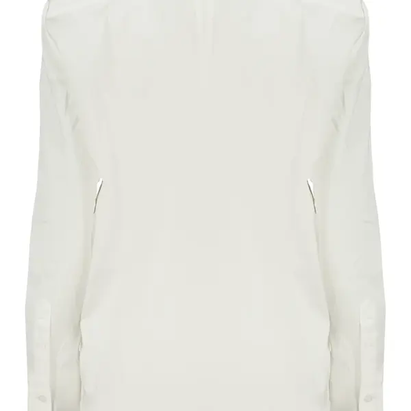 GUESS JEANS LONG SLEEVE SHIRT WOMEN WHITE