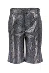 LIU JO LIGHT BLUE WOMEN'S BERMUDA TROUSERS