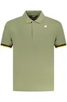 Zelené pánske polo tričko K-WAY
