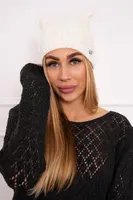 Kesi Čapica s fleece Rabbid K237 ecru