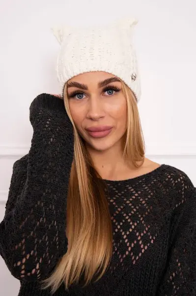 Kesi Čapica s fleece Rabbid K237 ecru