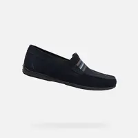 Dark blue men's loafers Geox Ascanio - Men's