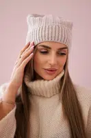 Kesi Čapica s fleece Anna K238 béžová