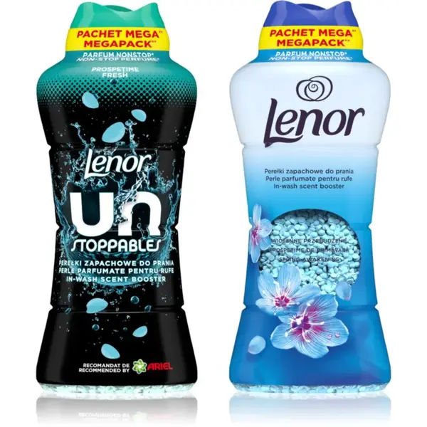 Lenor Unstoppables Fresh & Spring Awakening vonné perličky do práčky výhodné balenie