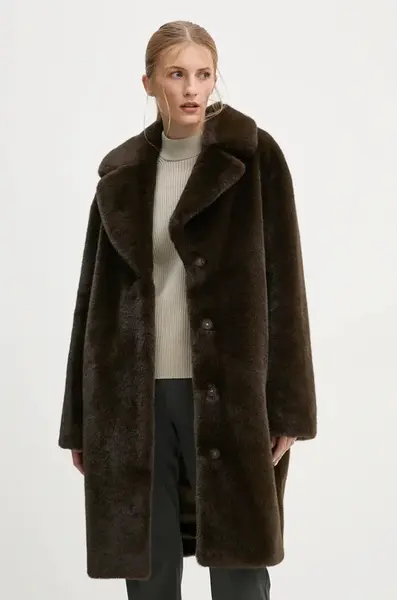 Stand Studio  kabát z umělé kožešiny dámský Camille Cocoon Coat