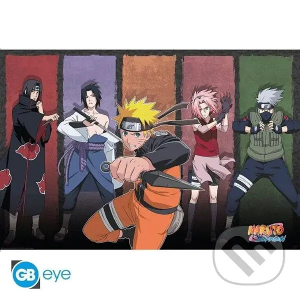 Naruto Shippuden Plagát Maxi: Naruto & Allies