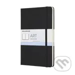 Moleskine - akvarelový skicár (čierny)