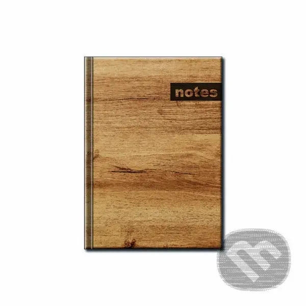 Notes mini - drevo tmavé