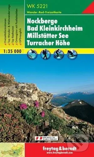 Nockberge Bad Kleinkirchheim 1:35 000 / Tutistická mapa