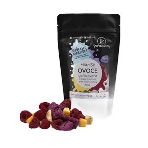Lyopotraviny MiXniSi - mango, marakuja, dračí ovoce, maliny - 50 g