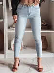 Dámské skinny džíny s ozdobami