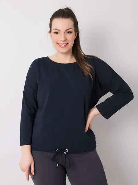 Blouse-RV-BZ-6294.06P-navy blue