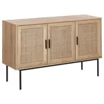 Beliani SIDEBOARD Světlejší Odstín dřeva Pasco