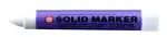Solid Marker - White - voskový popisovač