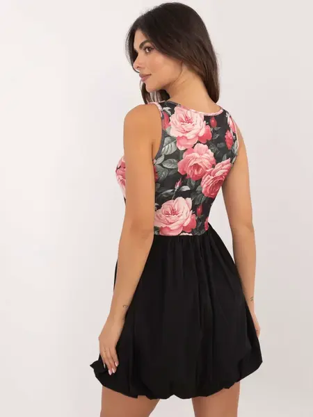 Dress-DHJ-SK-19805-2.65-black-pink