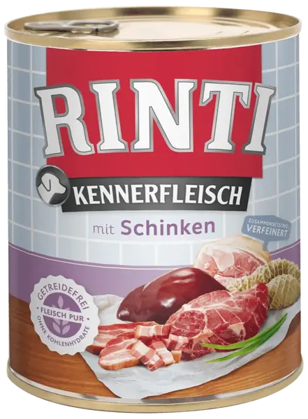 Konzerva Rinti Kennerfleisch šunka 800g