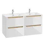 Petits-meubles DVOJUMYVADLO 120cm Livia Bílá