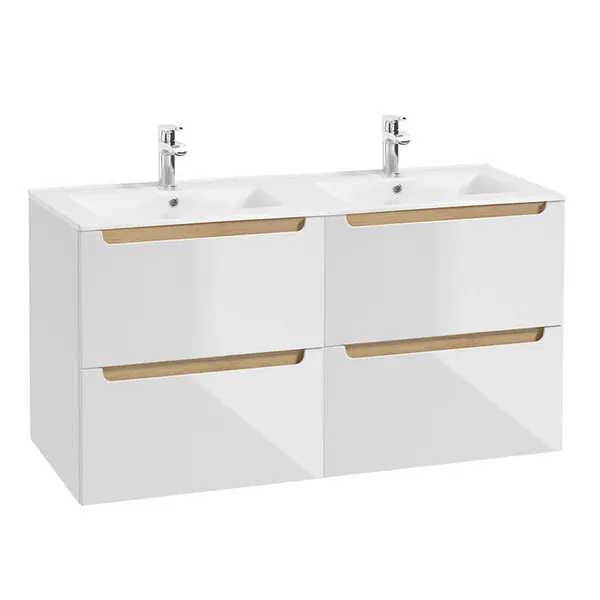 Petits-meubles DVOJUMYVADLO 120cm Livia Bílá