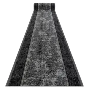 rugsX POGUMOVANÝ běhoun STARK 80 cm šedá 80/100 cm