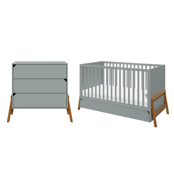 Petits-meubles POKOJ PRO MIMINKO 2DÍLNÝ Lotta Grey