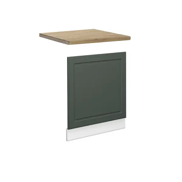 Vicco PŘEDNÍ PANEL Fame-Line Zelená zlatá země 60 cm , PD Dub