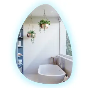 TULUP LED ZRCADLO 64x90 cm asymetrické 6000K