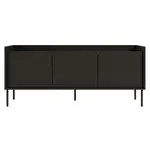 Selsey TV stolek Tovi Černý / Dekor ořech 140/58/36 cm