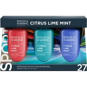 Baylis & Harding Men's Citrus Lime & Mint darčeková sada na telo a tvár