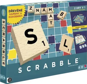 Scrabble CZ (Dřevěná edice) (poškozené)