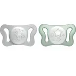 Chicco Physio Micro 0-2 m dudlík Night 2 ks