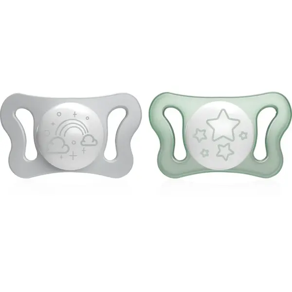 Chicco Physio Micro 0-2 m dudlík Night 2 ks