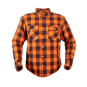 Moto košile BOS Lumberjack Orange 3XL
