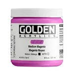 Akrylová barva Golden Heavy Body 237 ml - 1570 Medium Magenta
