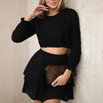 Boho šaty černé
