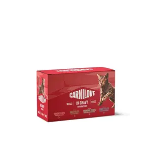 CARNILOVE Cat pouch gravy multipack kapsičky pro kočky 12 x 85 g