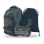 BAAGL SADA 3 Skate Max Wave: batoh, penál, sáček GRS