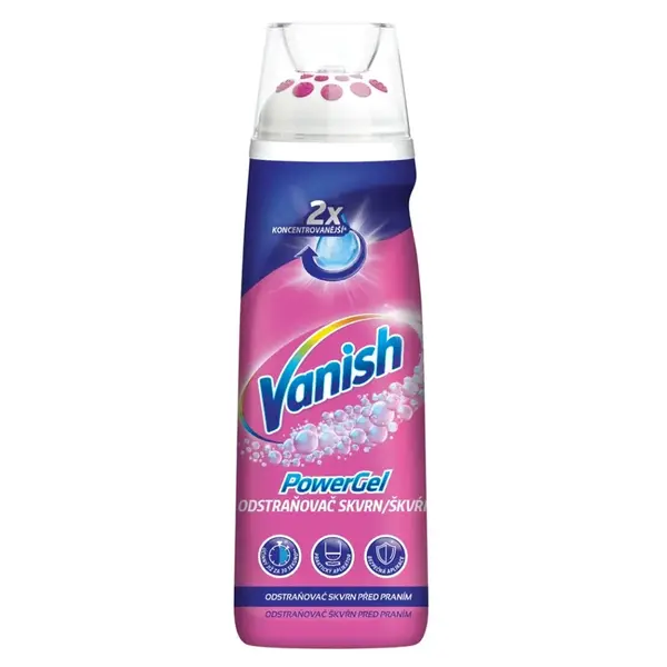 VANISH Powergel Odstraňovač skvrn před praním 200 ml