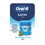 ORAL-B Essential dentální nit voskovaná Satin Mint 50 m