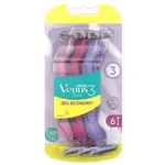 Gillette Venus3 Colors jednorázová holítka 6ks
