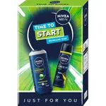 NIVEA MEN Time to Start dárková sada na tělo