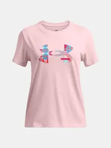 Dívčí tričko Under Armour UA Big Logo UA Fill SS - Holky