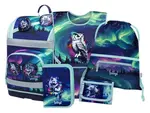 5 SET Zippy Plus Aurora: aktovka, penál, sáček, zástěra, peněženka GRS