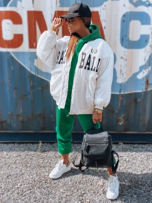 Dámská bunda baseball BASKET bílá Dstreet