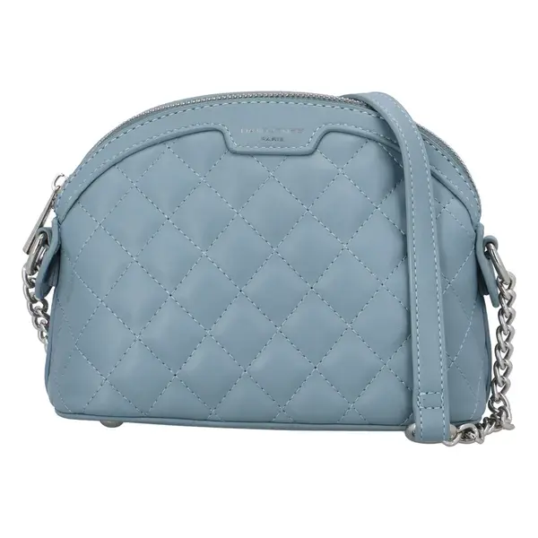 Prošívaná crossbody kabelka Nicole, světle modrá