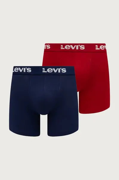 Levi's  priliehavé boxerky pánske bavlnené s elastanom 2-pak